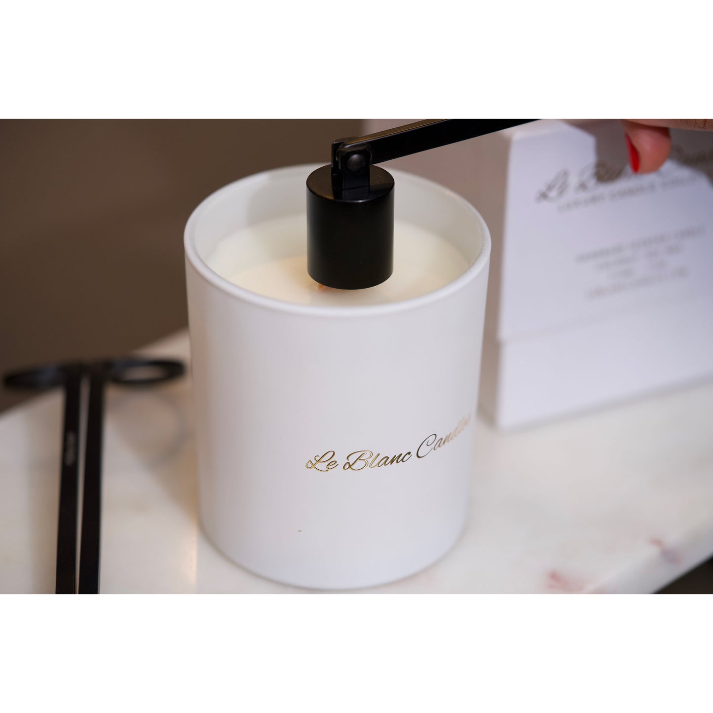 (NEW) Le Blanc Wick Trimmer and Candle Snuffer