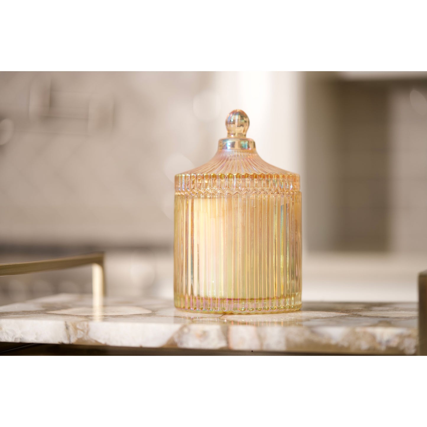 Classic Amber Iridescent