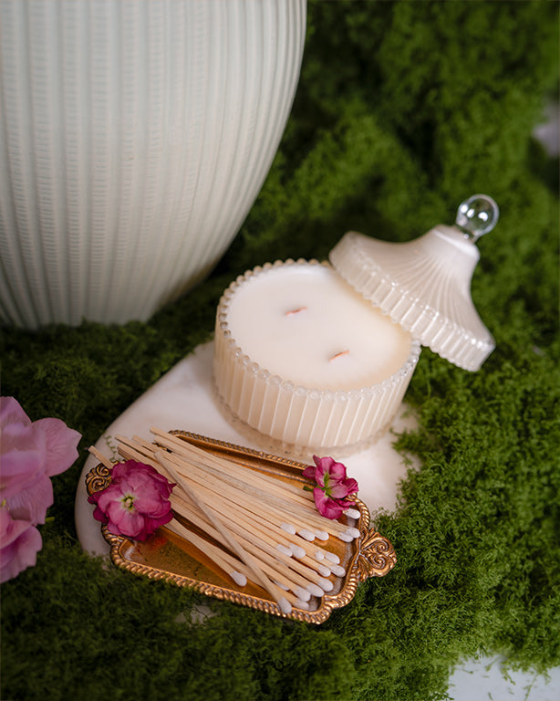 Luxury Spring Candle Collection- Vanilla Silk
