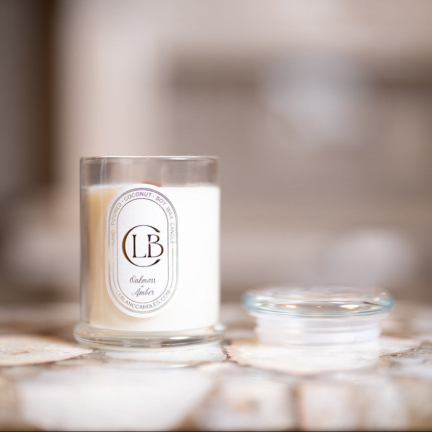 Clear Le Blanc Candle
