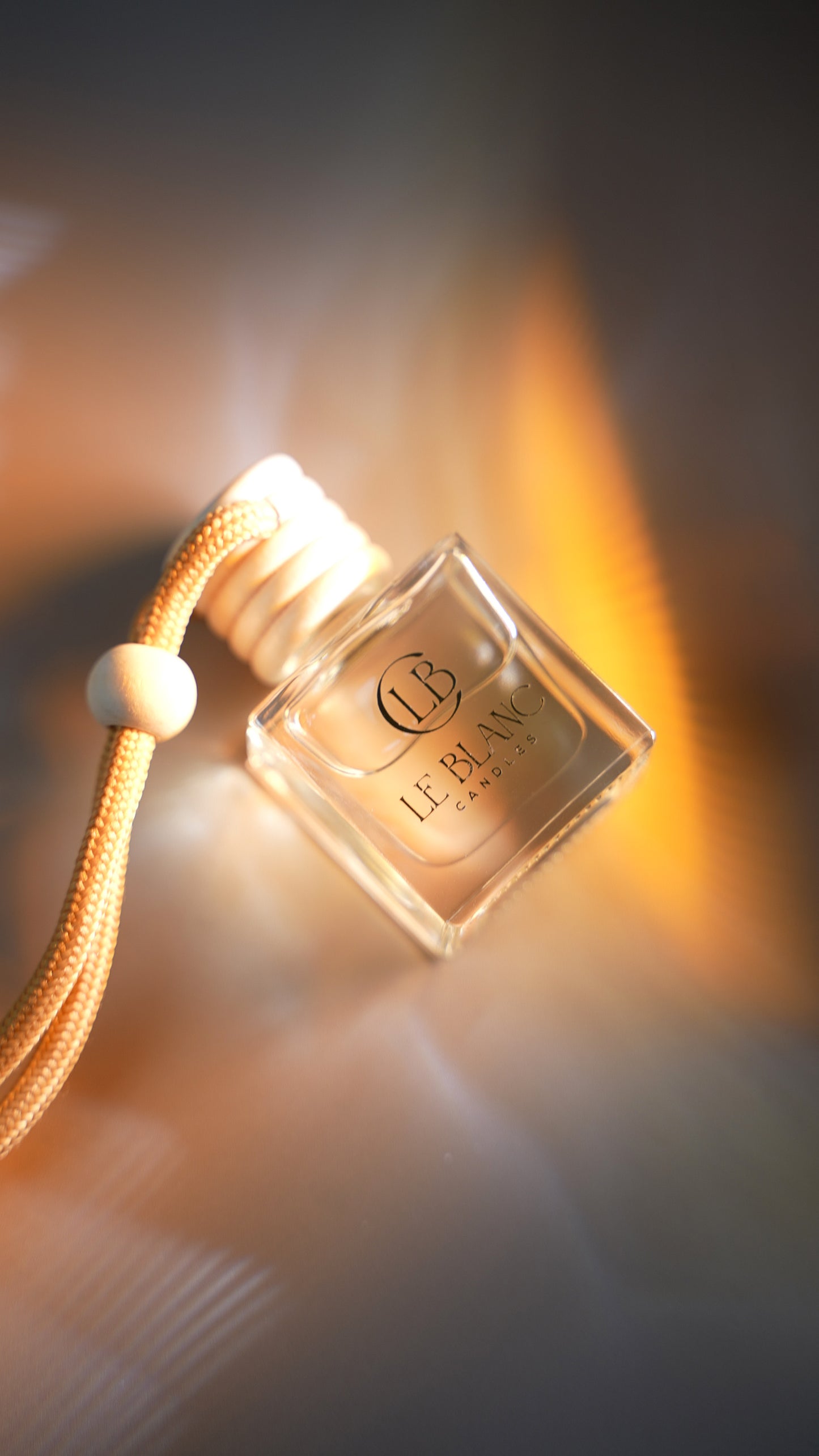 Car & Closet Freshener - Clear + Gold