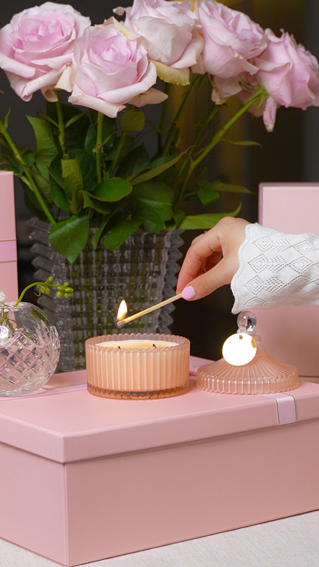 Mother's Day Candle Collection - Rosy Glow