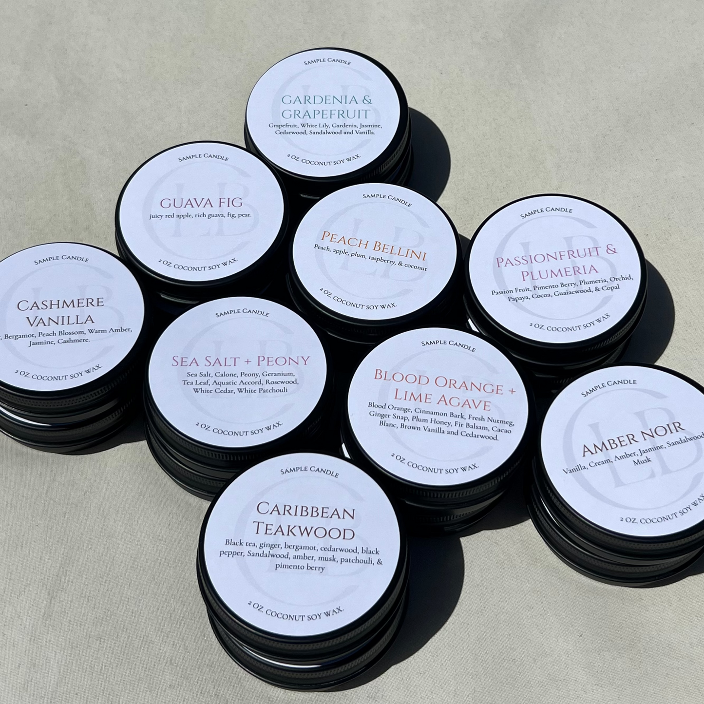 Sample Candles